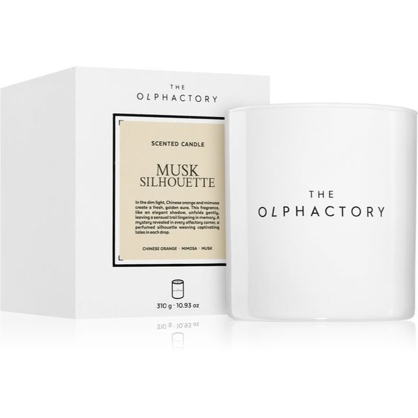 Ambientair Ambientair The Olphactory White Insignia Musk Silhouette ароматна свещ 310 гр.