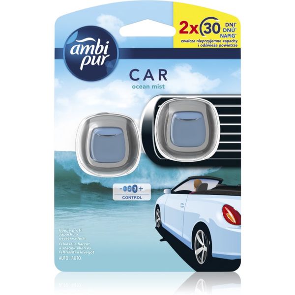 AmbiPur AmbiPur Car Ocean ароматизатор за въздух за колата 2x2 мл.