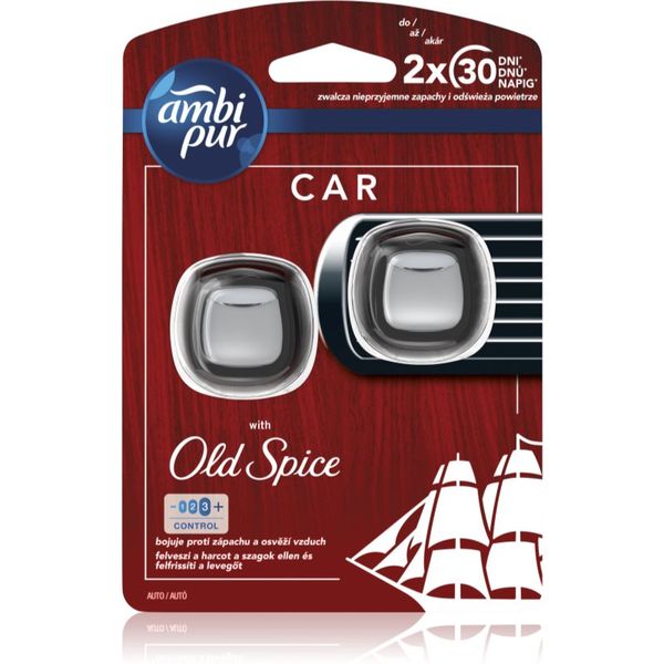 AmbiPur AmbiPur Car Old Spice ароматизатор за въздух за колата 2x2 мл.