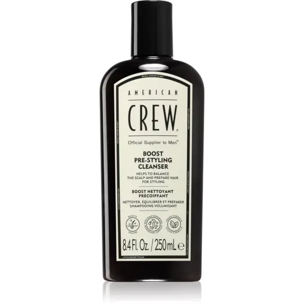 American Crew American Crew Boost Pre-styling Cleanser шампоан за тънка коса без обем за мъже 250 мл.
