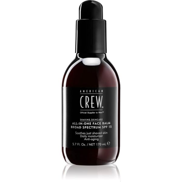 American Crew American Crew Shave & Beard ALL-IN-ONE Face Balm Broad Spectrum SPF 15 балсам за след бръснене SPF 15 170 мл.