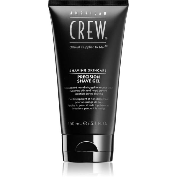 American Crew American Crew Shave & Beard Precision Shave Gel гел за бръснене  за чувствителна кожа на лицето 150 мл.