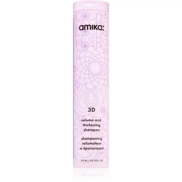amika amika 3D Volume & Thickening Shampoo шампоан за обем за коса без плътност 275 мл.
