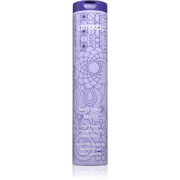 amika amika Bust Your Brass Cool Blonde Strenght Repair Conditioner балсам за руса коса 275 мл.