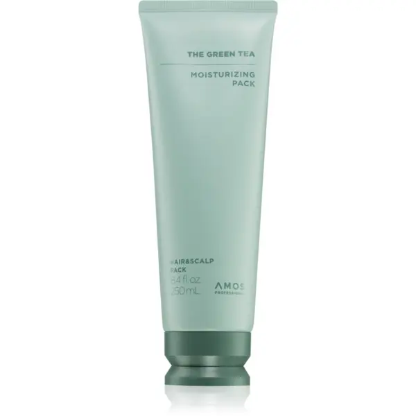 AMOS PROFESSIONAL AMOS PROFESSIONAL The Green Tea Moisturizing Pack хидратиращ балсам против косопад 250 мл.