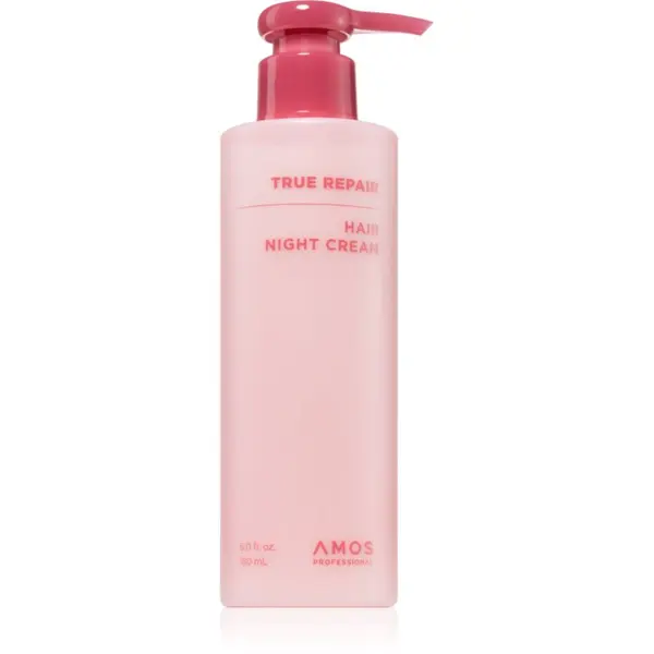 AMOS PROFESSIONAL AMOS PROFESSIONAL True Repair Hair Night Cream интензивна нощна грижа за увредена коса 180 мл.