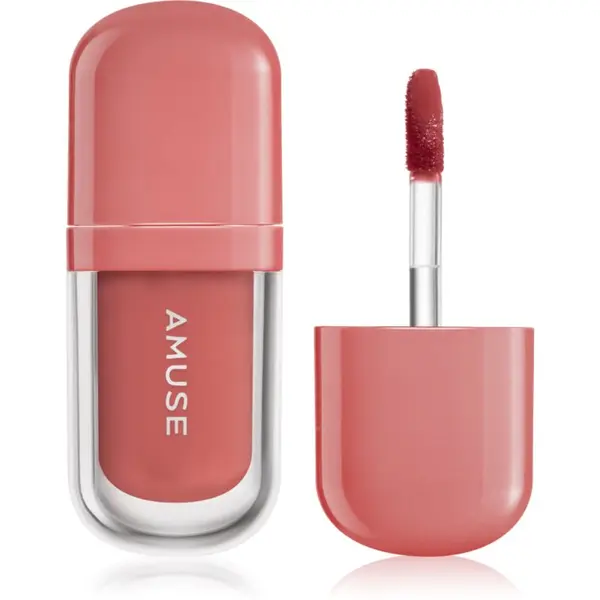 AMUSE AMUSE Bebe Tint дълготраен гланц за устни с хидратиращ ефект цвят 06 Pink Fig 3.8 гр.