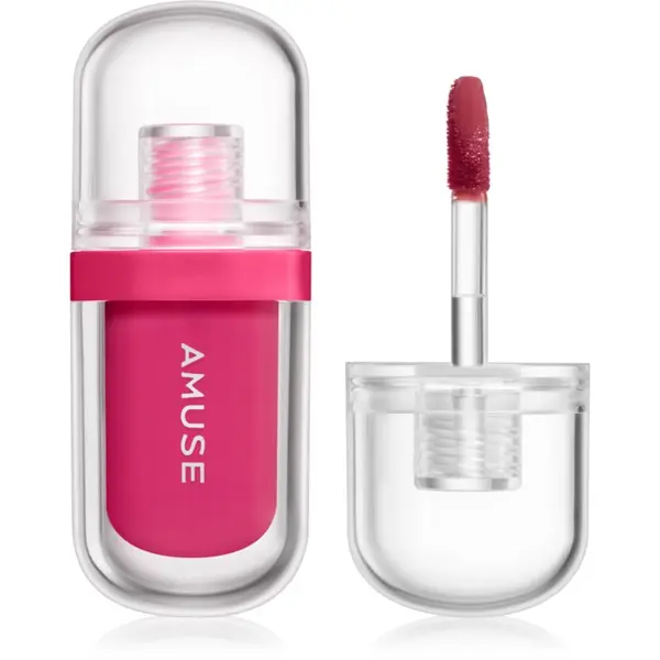 AMUSE AMUSE Jel-Fit Tint дълготраен гланц за устни за интензивна хидратация цвят 08 Gorgeous Mauve 3.8 гр.