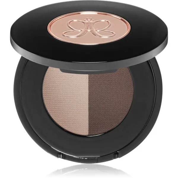Anastasia Beverly Hills Anastasia Beverly Hills Brow Powder Duo пудра  за вежди цвят Dark Brown 2x0,8 гр.