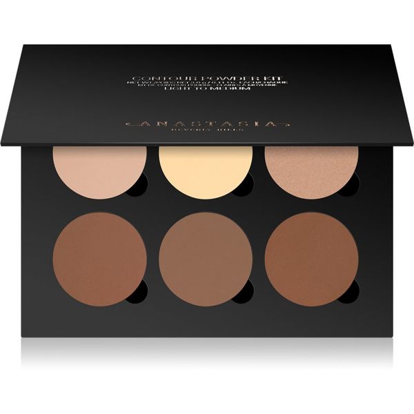 Anastasia Beverly Hills Anastasia Beverly Hills Contour Kit контурираща палитра за лице цвят Light to Medium 6x3 гр.