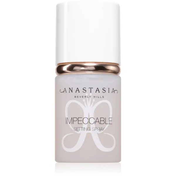 Anastasia Beverly Hills Anastasia Beverly Hills Impeccable Setting Spray матиращ и фиксиращ спрей върху фон дьо тен 24 часа 40 мл.