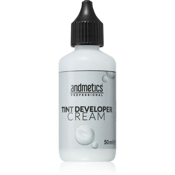 andmetics andmetics Professional Tint Developer Cream кремова активираща емулсия 3 % 10 vol. 50 мл.