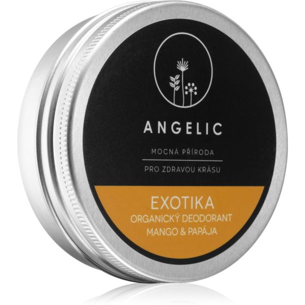 Angelic Angelic Organic deodorant "Exotica" Mango & Papaya крем-дезодорант с БИО качество 50 мл.