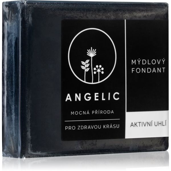 Angelic Angelic Soap fondant Active Charcoal детоксикиращ сапун 105 гр.