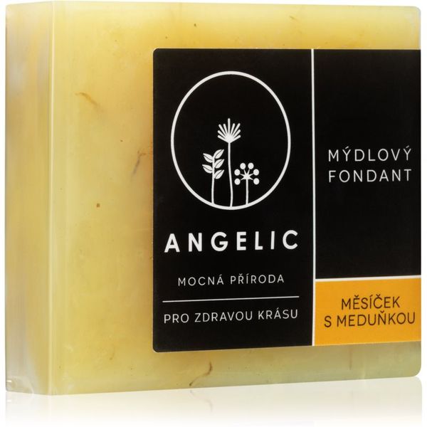 Angelic Angelic Soap fondant Calendula & Lemon balm екстра лек натурален сапун 105 гр.