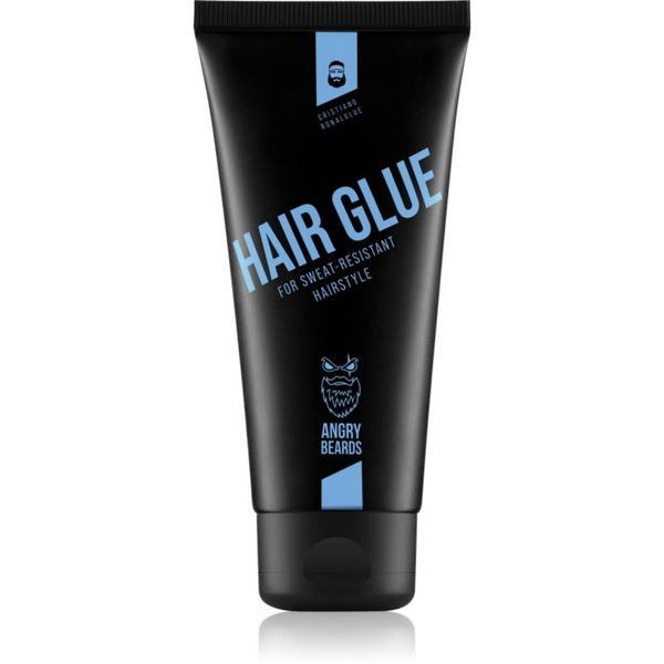 Angry Beards Angry Beards Christiano Ronalglue Hair Glue лепило За коса за мъже 100 мл.