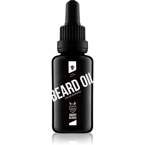 Angry Beards Angry Beards Jack Saloon Beard Oil олио за брада 30 мл.