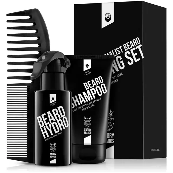 Angry Beards Angry Beards Minimalist Grooming Set комплект за брадата