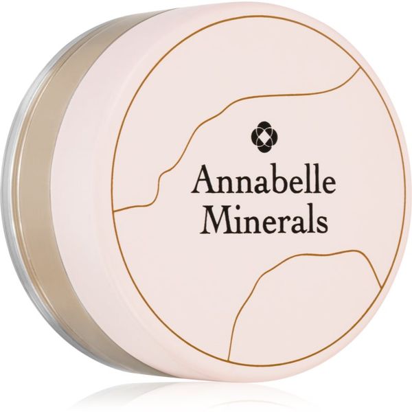 Annabelle Minerals Annabelle Minerals Coverage Mineral Foundation минерална пудра за перфектен външен вид цвят Golden Fair 4 гр.