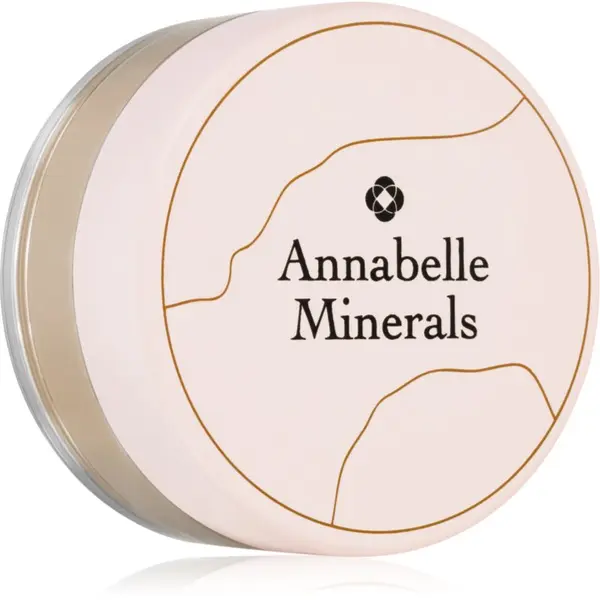 Annabelle Minerals Annabelle Minerals Coverage Mineral Foundation минерална пудра за перфектен външен вид цвят Golden Fair 4 гр.