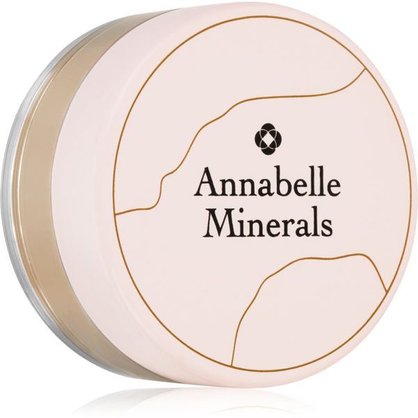 Annabelle Minerals Annabelle Minerals Matte Mineral Foundation минерална пудра за матиране цвят Golden Sand 4 гр.