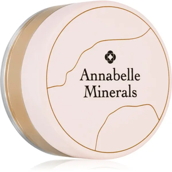 Annabelle Minerals Annabelle Minerals Radiant Mineral Foundation минерална пудра за озаряване на лицето цвят Golden Light 4 гр.