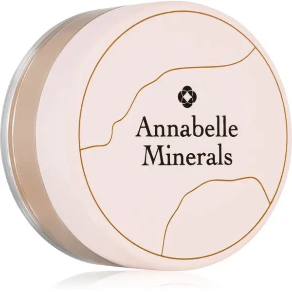 Annabelle Minerals Annabelle Minerals Radiant Mineral Foundation минерална пудра за озаряване на лицето цвят Natural Light 4 гр.