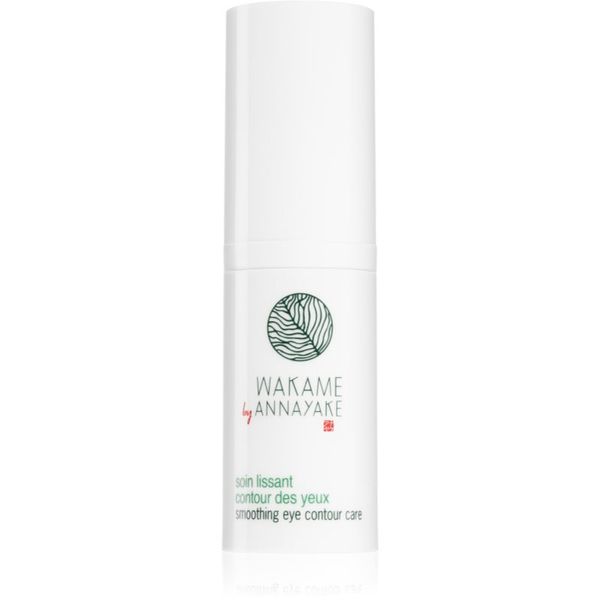 Annayake Annayake Wakame Smoothing Eye Contour Care хидратиращ крем-гел с озаряващ ефект против тъмни кръгове под очите 15 мл.