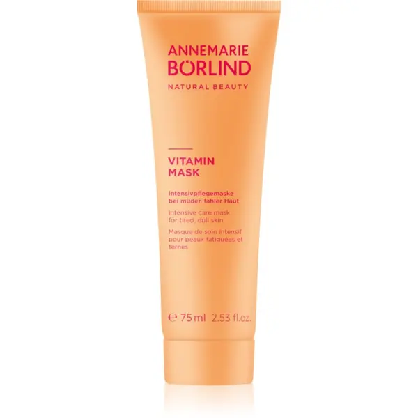 ANNEMARIE BÖRLIND ANNEMARIE BÖRLIND BEAUTY MASKS хидратираща и озаряващ маска с витамини 75 мл.