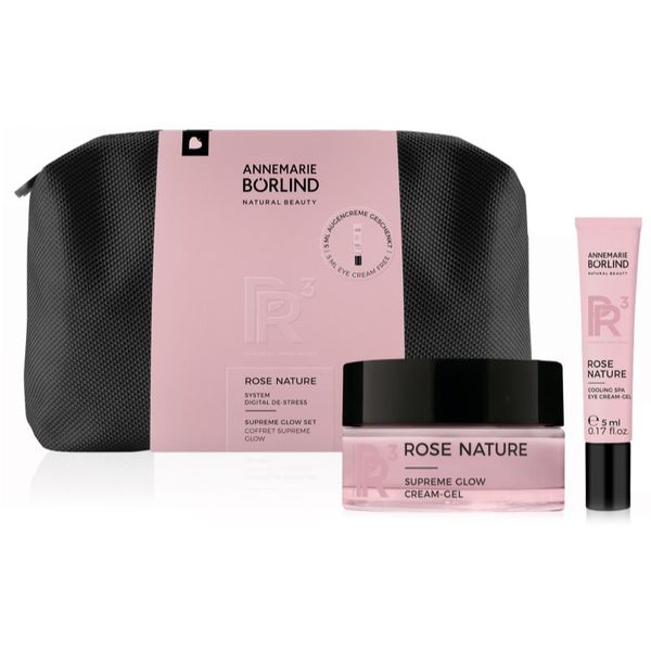 ANNEMARIE BÖRLIND ANNEMARIE BÖRLIND Rose Nature Supreme Glow X-MAS Set подаръчен комплект за перфектна кожа
