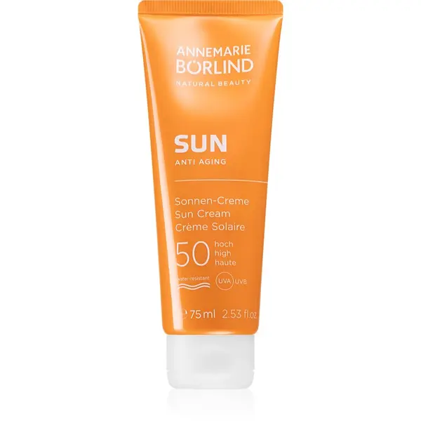 ANNEMARIE BÖRLIND ANNEMARIE BÖRLIND SUN ANTI-AGING защитен крем против стареене на кожата SPF 50 75 мл.