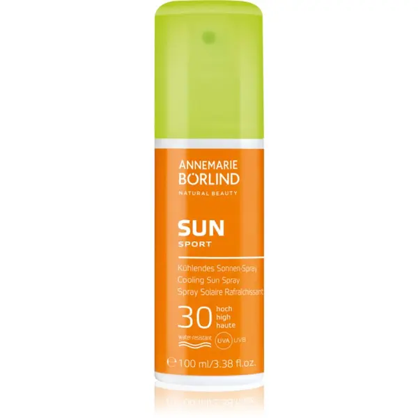 ANNEMARIE BÖRLIND ANNEMARIE BÖRLIND SUN SPORT слънцезащитен спрей с охлаждащ ефект SPF 30 100 мл.