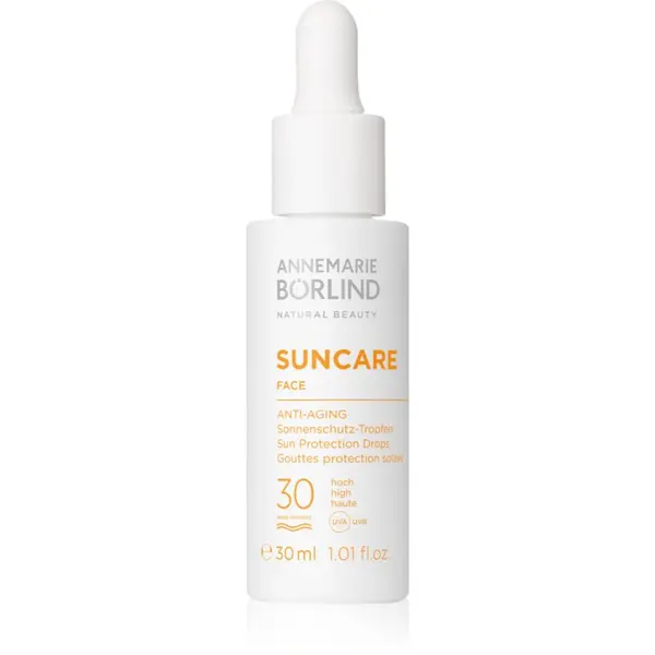 ANNEMARIE BÖRLIND ANNEMARIE BÖRLIND SUNCARE дневна грижа, забавяща признаците на стареене на кожата по лицето SPF 30 30 мл.