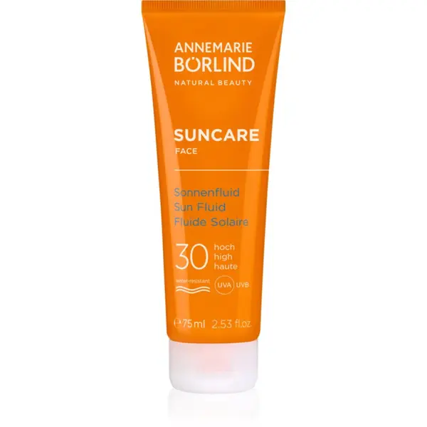 ANNEMARIE BÖRLIND ANNEMARIE BÖRLIND SUNCARE флуид за лице за тен SPF 30 75 мл.