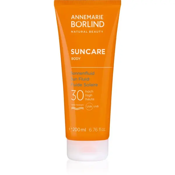 ANNEMARIE BÖRLIND ANNEMARIE BÖRLIND SUNCARE флуид за тяло за тен SPF 30 200 мл.