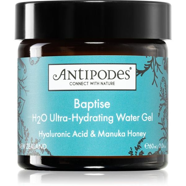 Antipodes Antipodes Baptise H₂O Ultra-Hydrating Water Gel лек хидратиращ крем-гел за лице 60 мл.