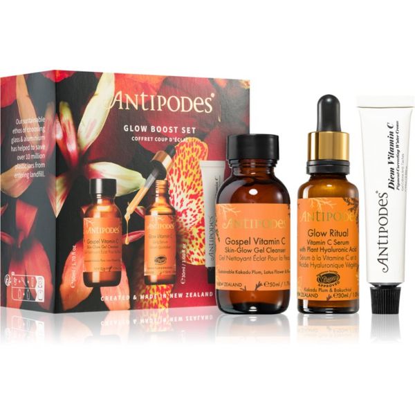 Antipodes Antipodes Glow Boost Set комплект(за озаряване на лицето)