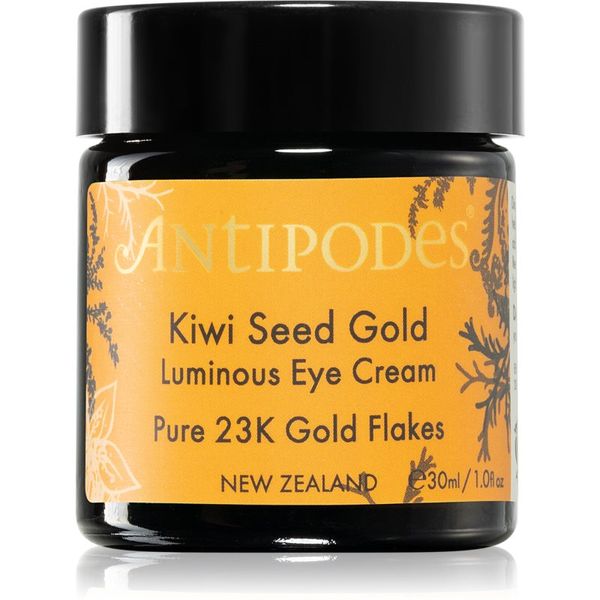 Antipodes Antipodes Kiwi Seed Gold Luminous Eye Cream нежен очен крем със злато 30 мл.