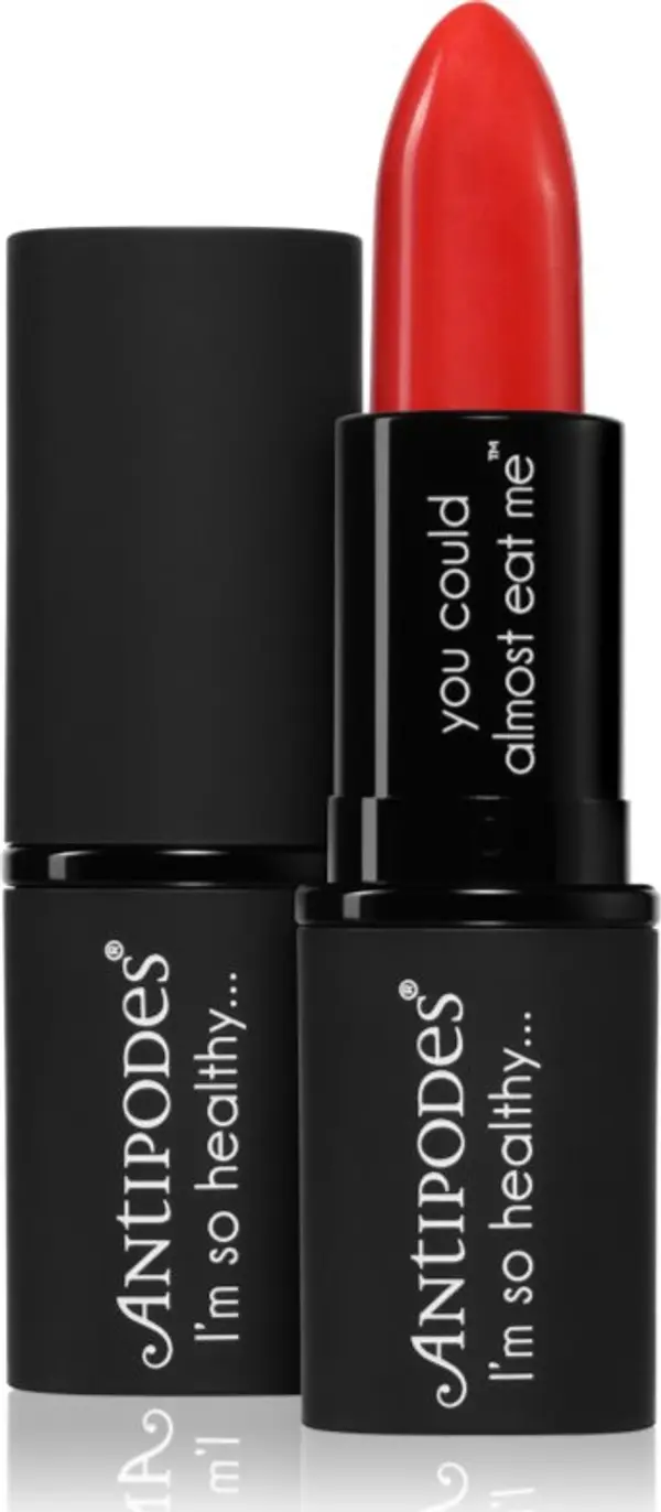 Antipodes Antipodes Moisture-Boost Natural Lipstick подхранващо червило цвят West Coast Sunset 4 гр.