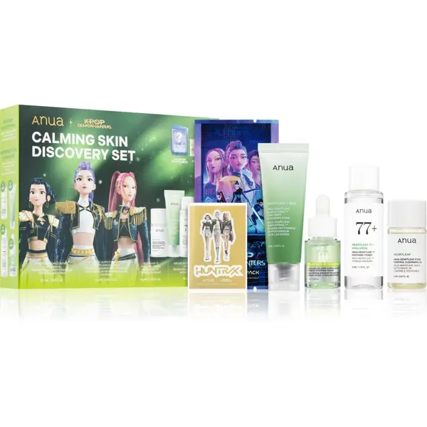 Anua Anua K-Pop Demon Hunters Calming Skin Discovery Set подаръчен комплект за успокояване на кожата