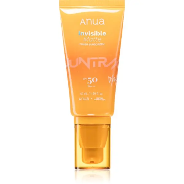 Anua Anua K-Pop Demon Hunters Invisible Matte Finish Sunscreen матиращ слънцезащитен крем за лице SPF 50 50 мл.