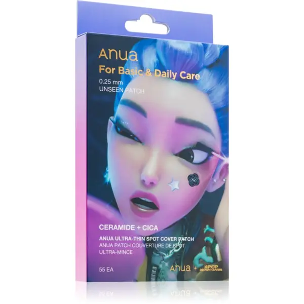 Anua Anua K-Pop Demon Hunters Ultra-Thin Spot Cover Patch лепенки за проблемна кожа 55 бр.