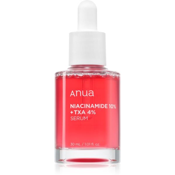 Anua Anua Niacinamide 10% + TXA 4% Dark Spot Correcting Serum озаряващ серум да уеднакви цвета на кожата 30 мл.