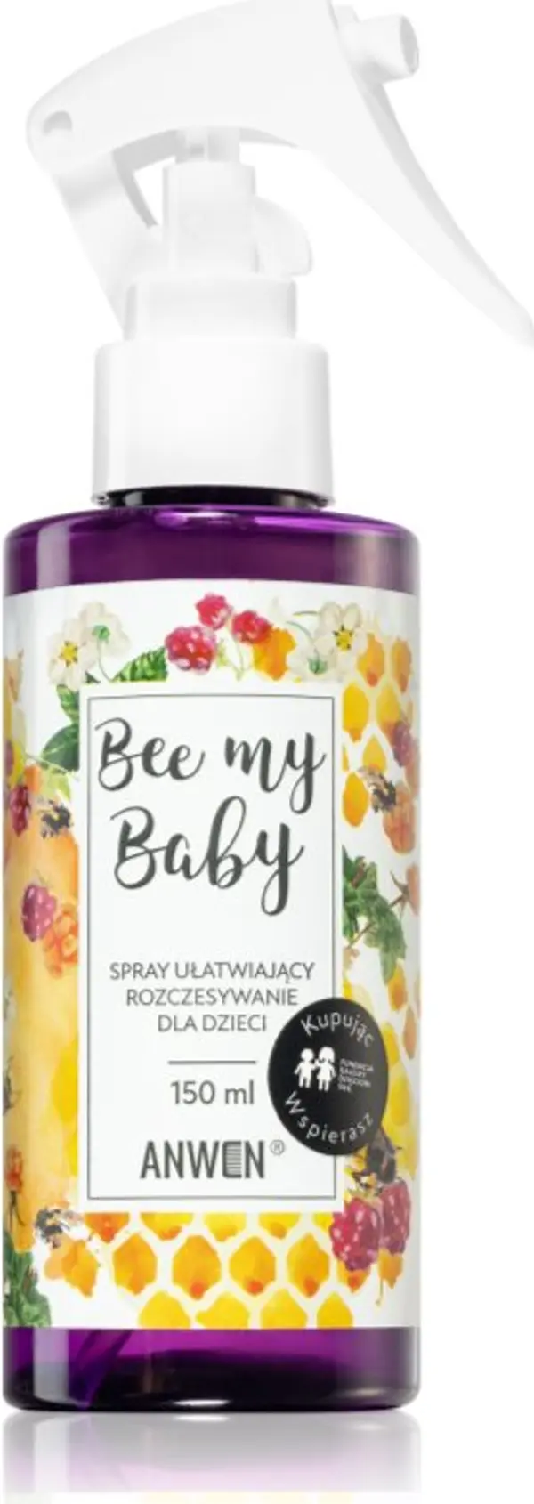 Anwen Anwen Bee my Baby спрей за по-лесно разресване на косата за деца 150 мл.
