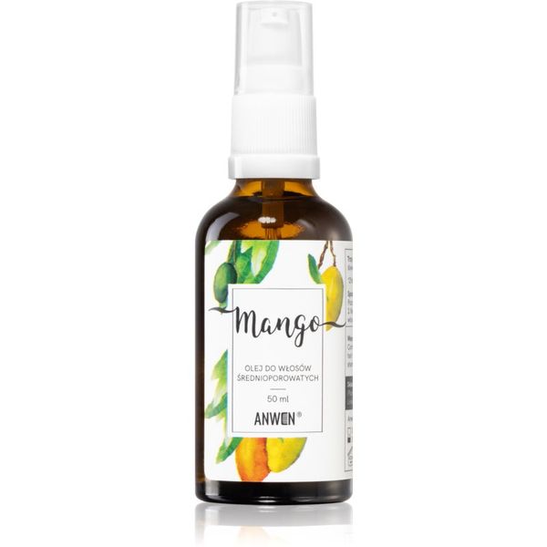 Anwen Anwen Mango подхранващо масло за коса Medium porosity 50 мл.