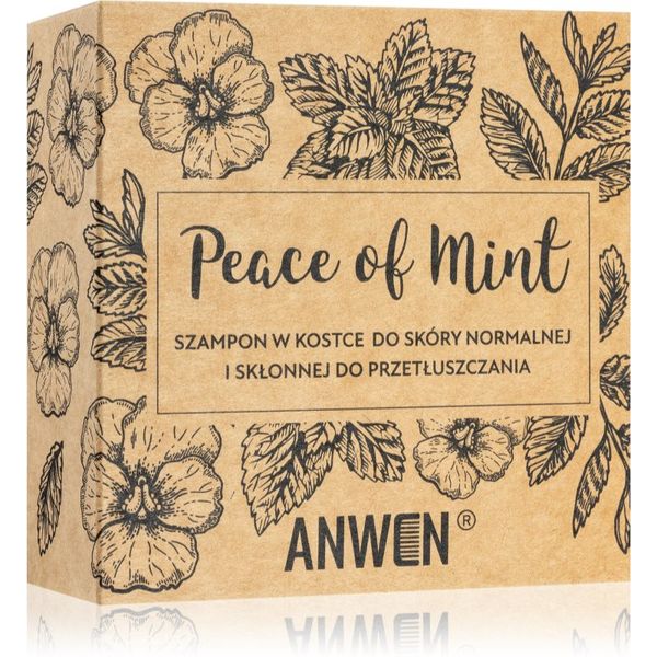 Anwen Anwen Peace of Mint Твърд шампоан in alu can 75 гр.