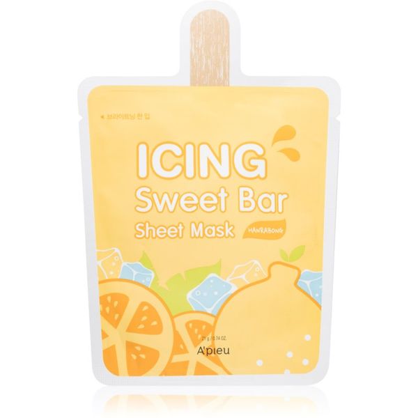 A’pieu A’pieu Icing Sweet Bar Mask Hanrabong озаряваща платнена маска 21 гр.