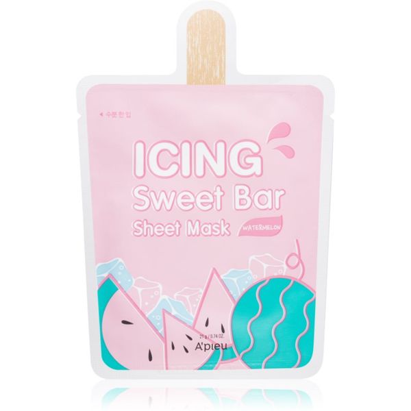 A’pieu A’pieu Icing Sweet Bar Mask Watermelon подхранваща платнена маска 21 гр.