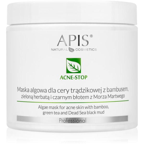 Apis Natural Cosmetics Apis Natural Cosmetics Acne-Stop Professional почистваща и омекотяваща маска за мазна кожа склонна към акне 200 гр.
