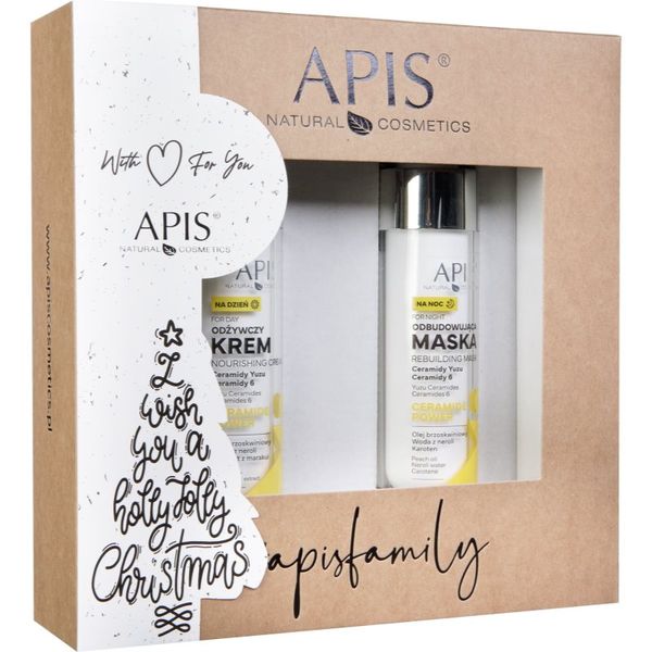 Apis Natural Cosmetics Apis Natural Cosmetics Ceramide Power подаръчен комплект (за подхранване и хидратация)